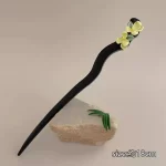 Jasmine Flower Wood Hairpin-1