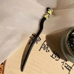 Jasmine Flower Wood Hairpin-3