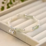 Bamboo Joint Bell Bracelet-1