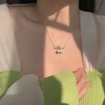 Bellflower Necklace and Bracelet-1