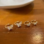 Golden Butterfly Ear Clip-3