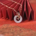 Koi Fish Ping An Buckle Necklace and Bracelet