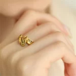 Lucky Auspicious Cloud Open-end Ring-3