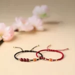 Lucky Koi Fish Woven Adjustable Bracelet