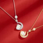 Star Moon Rabbit Necklace