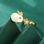 Star Rabbit Open-end Ring-2