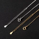 925 Silver Chinese Fu Necklace-2
