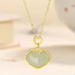 925 Silver Ruyi Lock Necklace