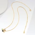 925 Sterling Silver Panda Necklace-3