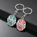 Beijing Opera Mask Keychain Pendant-1