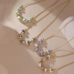 Ceramic Bead Necklace-2