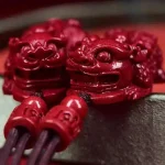Cinnabar Pixiu Pendant Necklace-2