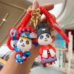 Drama Face Panda Keychain Pendant-2