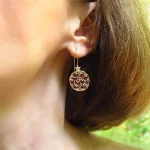 Half Pomegranate Earrings-1