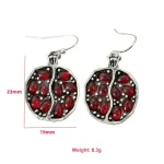 Half Pomegranate Earrings-3