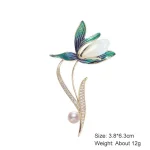 Magnolia Flower Brooch-3