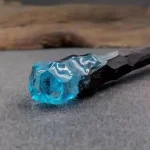 Simple Sandalwood Wand Hairpin-2