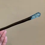 Simple Sandalwood Wand Hairpin-3