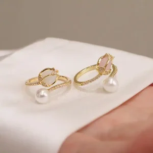 Tulip Open-end Ring