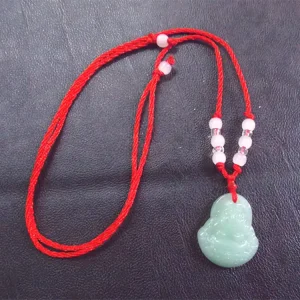 Chinese Traditional Talisman Maitreya Buddha Necklace