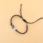 Couple Dragon Loong Pattern Taiji Bracelet-3