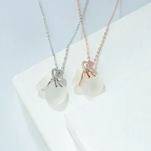S925 Silver Chalcedony Money Bag Necklace