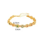 S925 Silver Chinese Mahjong Shisanyao Bracelet-2