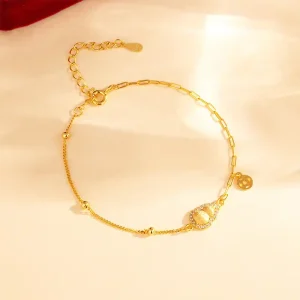 S925 Silver Gourd Bracelet