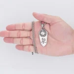 Stainless Steel Taichi Eight Trigrams Imperial Order Necklace-2